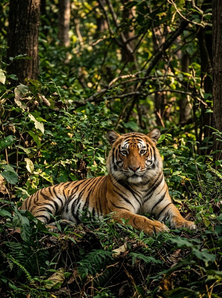 Bengal Tiger Corbett Sanctuary